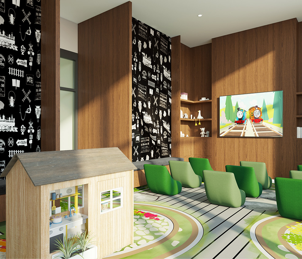 606W30 Playroom Kids Amenity